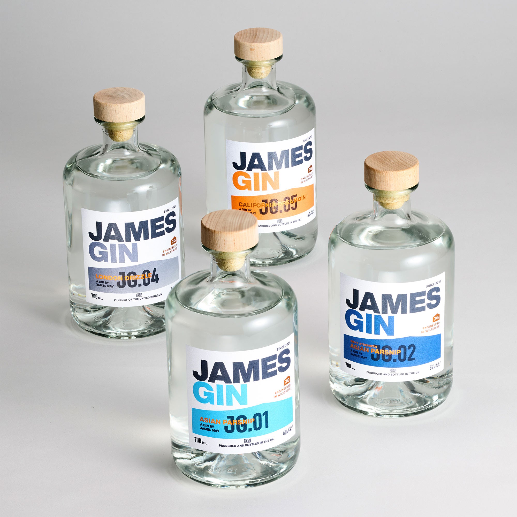 Meticulously Engineered Gin by James May | James Gin | British Gin