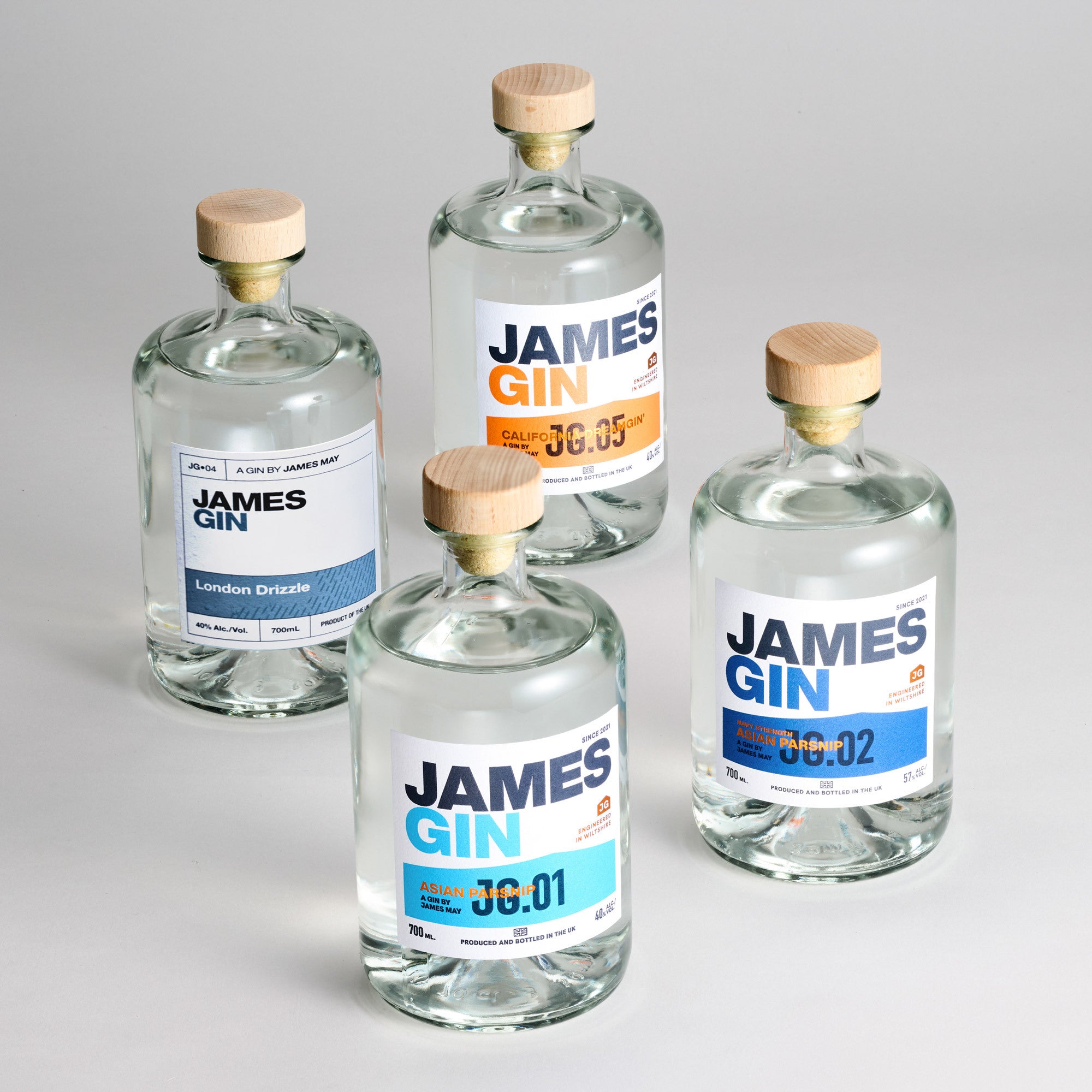 Meticulously Engineered Gin by James May | James Gin | British Gin