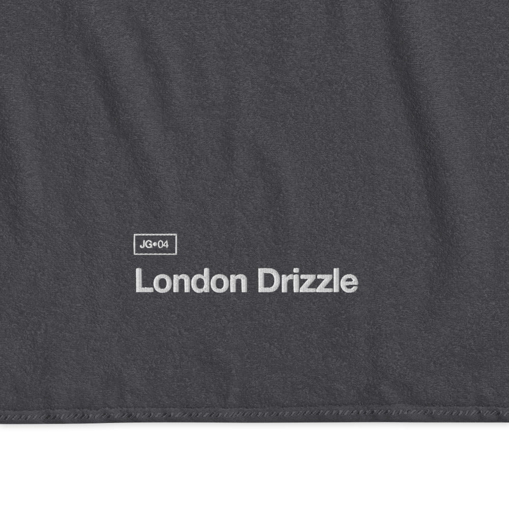 The London Drizzle Towel